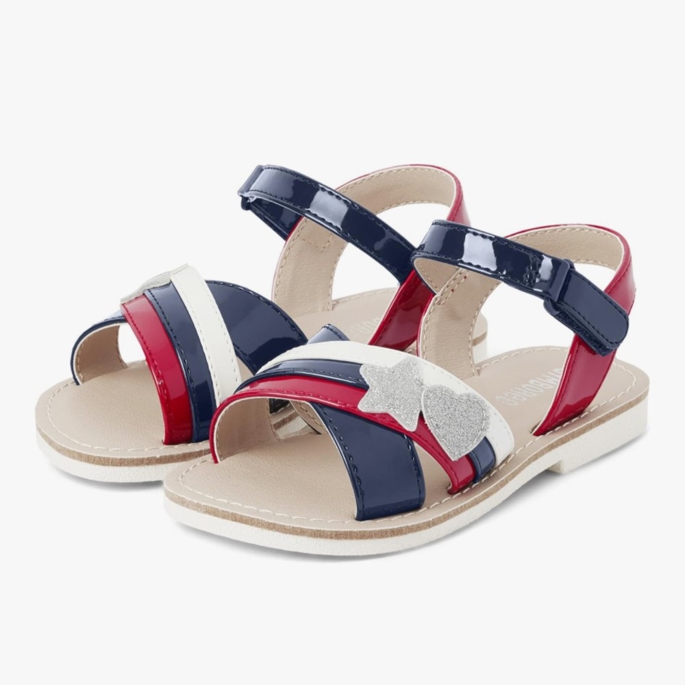 Gymboree Patriotic Sandals 8T